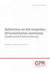 Research paper thumbnail of Reflections on the inequities of humanitarian assistance