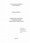 Research paper thumbnail of  Integrating Authentic Visual Materials in Developing Speaking Skills within Communicative Language Teaching