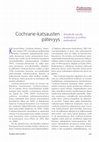 Research paper thumbnail of Cochrane-katsausten pätevyys [Validity of Cochrane reviews]