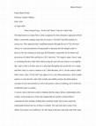 Research paper thumbnail of Observational Essay, "In the End" Music Video by Linkin Park