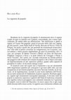 Research paper thumbnail of Le signorie di popolo