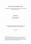 Research paper thumbnail of Romance of the Three Unions: A Comparative Study of the Identity Discourses of Three Indian Maritime Trade Unions