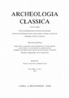 Research paper thumbnail of The Missorium of Ardaburius Aspar: new considerations on its archaeological and historical contexts, in Archeologia Classica 63, 2012, pp. 419-454.