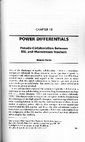 Research paper thumbnail of Power Differentials: Pseudo-Collaboration between ESL and Mainstream Teachers