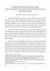 Research paper thumbnail of THE REPORT OF FRIAR JOHN OF PLANO CARPINI: Analysis of an Intelligence Gathering Mission Conducted on Behalf of the Papacy in the Mid Thirteenth Century.