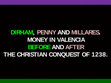 Research paper thumbnail of DIRHAM, PENNY AND MILLARES. MONEY IN VALENCIA BEFORE AND AFTER THE CHRISTIAN CONQUEST OF 1238. ECON. & NUM.