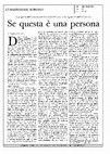 Research paper thumbnail of Se questa è una persona 22-2-2012