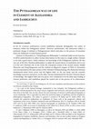 Research paper thumbnail of The Pythagorean Way of Life in Clement of Alexandria and Iamblichus, in Iamblichus and the Foundations of the Late Platonism, ed. by E. Afonasin, J. Dillon and J. Finamore