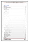 Research paper thumbnail of LECTURE NOTES on Computer Graphics and Multimedia Table of Contents