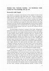 Research paper thumbnail of University Teaching 