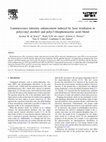 Research paper thumbnail of Luminescence intensity enhancement induced by laser irradiation in poly(vinyl alcohol) and poly(3-thiopheneacetic acid) blend