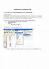 Research paper thumbnail of Analisis Data dengan SPSS