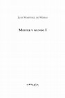 Research paper thumbnail of Mester de Merlo: “un fluir que sus limos arrastra”