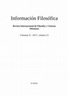 Research paper thumbnail of Información Filosófica, n. 21 (2013), X