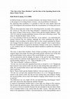 Research paper thumbnail of Essay (2008): “The Tale of the Three Brothers” and the Idea of the Speaking Dead in the Harry Potter Novels