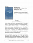 Research paper thumbnail of Review of: Lawrence J. Mykytiuk, Identifying Biblical Persons in Northwest Semitic Inscriptions