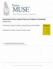 Research paper thumbnail of Review Searching for Africa in Brazil - Romo