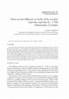 Research paper thumbnail of Notes on the diffusion in Sicily of the roe deer Capreolus capreolus (L., 1758) (Mammalia, Cervidae) 