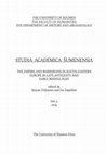 Research paper thumbnail of Studia academica Sumenensia, 1