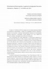 Research paper thumbnail of CRÓNICA: II Seminario de Historiografía y Legado de la Antigüedad: Discursos Alternativos