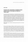 Research paper thumbnail of O governo da e pela kultura. Complexos locais de governança na formação do Estado em Timor-Leste