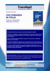 Research paper thumbnail of CHI COMANDA IN ITALIA. Governo e Parlamento negli ultimi venti anni