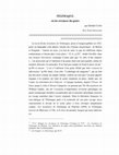 Research paper thumbnail of TÉLÉMAQUE, ou les errances du genre