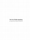 Research paper thumbnail of The Art of Public Speaking