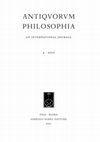 Research paper thumbnail of "Le verbe être de Parménide : élaboration stratégique d'une entité linguistique infaillible", Antiquorum Philosophia 4, 2010, p. 75-97