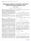 Research paper thumbnail of Oguchi Approximation of a mixed spin-2 and spin-5/2  Blume-Capel Ising ferrimagnetic system