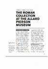 Research paper thumbnail of Towards a dynamic presentation - The Roman collection of the Allard Pierson Museum in: W. Hupperetz et.al. (ed) Keys to Rome (Amsterdam 2014) 175-184.