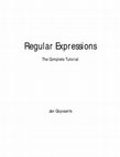 Research paper thumbnail of Regular Expressions (the complete tutorial) by Jan Goyvaerts