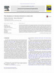 Research paper thumbnail of The abundances of chemical elements in urban soils. Journal of Geochemical Exploration, 2014