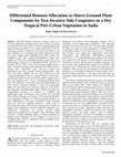 Research paper thumbnail of Differential Biomass Allocation to Above-Ground Plant  Components by Two Invasive Sida Congeners in a Dry  Tropical Peri-Urban Vegetation in India