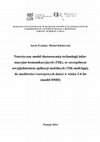 Research paper thumbnail of Teoretyczny model dostosowania technologii informacyjno-komunikacyjnych (TIK), ze szczególnym uwzględnieniem aplikacji mobilnych (TIK-mobApp), do możliwości rozwojowych dzieci w wieku 3-6 lat (model DMD)