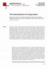 Research paper thumbnail of The Anamorphosis of Living Labour