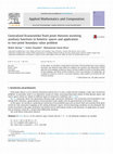 Research paper thumbnail of Generalized Krasnoselskii fixed point theorem involving auxiliary functions in bimetric spaces and application to two-point boundary value problem