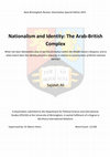 Research paper thumbnail of Nationalism and Identity: The Arab-British Complex