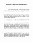 Research paper thumbnail of "Un constructor de cajitas: Lorenzo García Vega (1926-2012)"