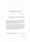 Research paper thumbnail of Principios procesales e invalidez (Eduardo Scarparo)