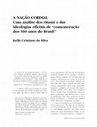 Research paper thumbnail of A NAÇÃO CORDIAL Uma análise dos rituais e das ideologias oficiais de “comemoração dos 500 anos do Brasil”