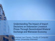 Research paper thumbnail of Understanding The Impact of Import Decisions on Indonesian Livestock Prices Through Decentralized Bilateral Exchange and Walrasian Economy