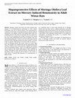 Research paper thumbnail of Hepatoprotective Effects of Moringa Oleifera Leaf Extract on Mercury Induced Renotoxicity in Adult Wistar Rats 