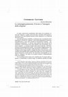 Research paper thumbnail of Gustavo Benavides, "Le metarappresentazioni, il lavoro e l’insorgere della religione" (ed. or. "Meta-representations, labor and the rise of religion")