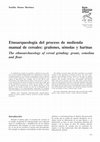 Research paper thumbnail of Etnoarqueología del proceso de molienda manual de cereales: grañones, sémolas y harinas