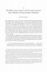 Research paper thumbnail of The Bible, reason of state, and the royal conscience: Juan Márquez's 'El governador christiano'