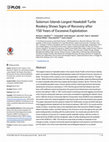 Research paper thumbnail of Solomon Islands Largest Hawksbill Turtle Rookery Shows Signs of Recovery after 150 Years of Excessive Exploitation