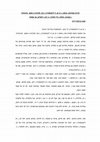 Research paper thumbnail of דברים שנאמרו בפתיחת מושב לכבוד הרב אהרן ליכטנשטיין ז"ל בקונגרס העולמי למדעי היהדות ירושלים תשע"ג