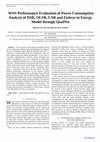 Research paper thumbnail of WSN Performance Evaluation of Power Consumption Analysis of DSR, OLSR, LAR and Fisheye in Energy Model through QualNet 