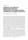 Research paper thumbnail of English Loanwords on Japanese Grounds: The Dialectic Relationships between ‘Western-ness’ and ‘Japaneseness’